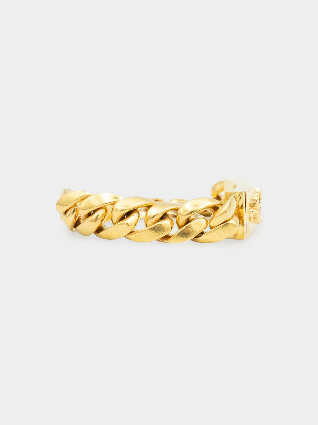 22K Diamond Floral ID Bracelet