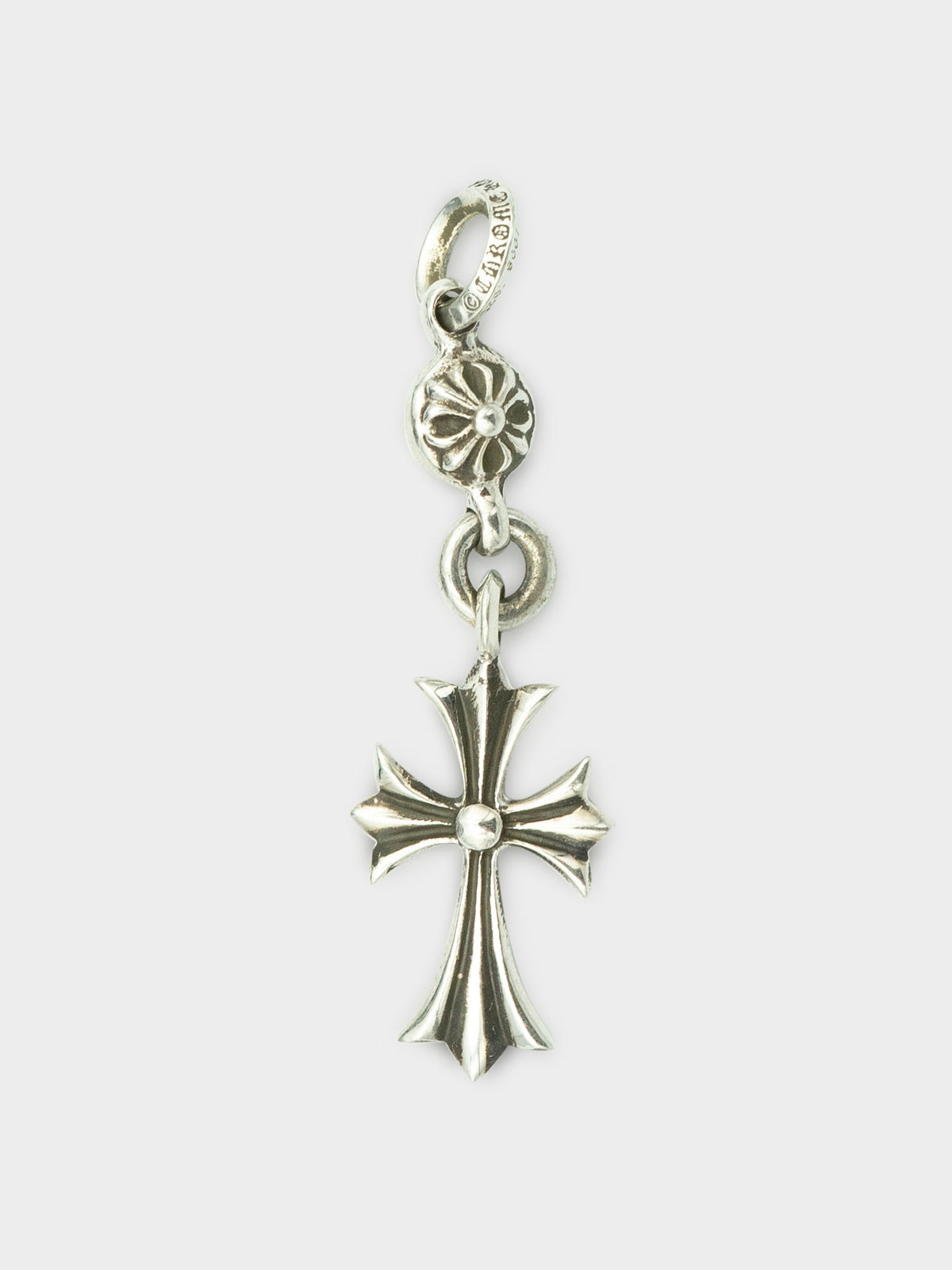 Tiny CH Crossball Pendant
