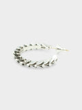 Crosstail Hoop Earring