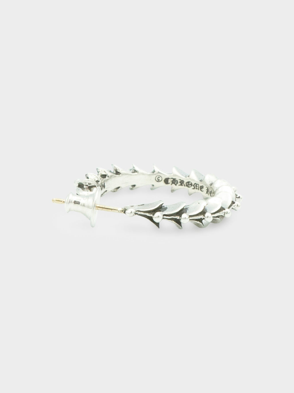 Crosstail Hoop Earring