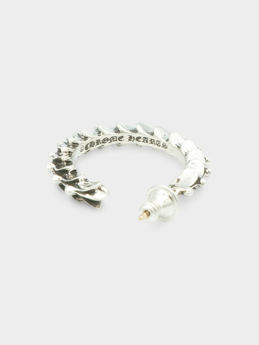 Crosstail Hoop Earring