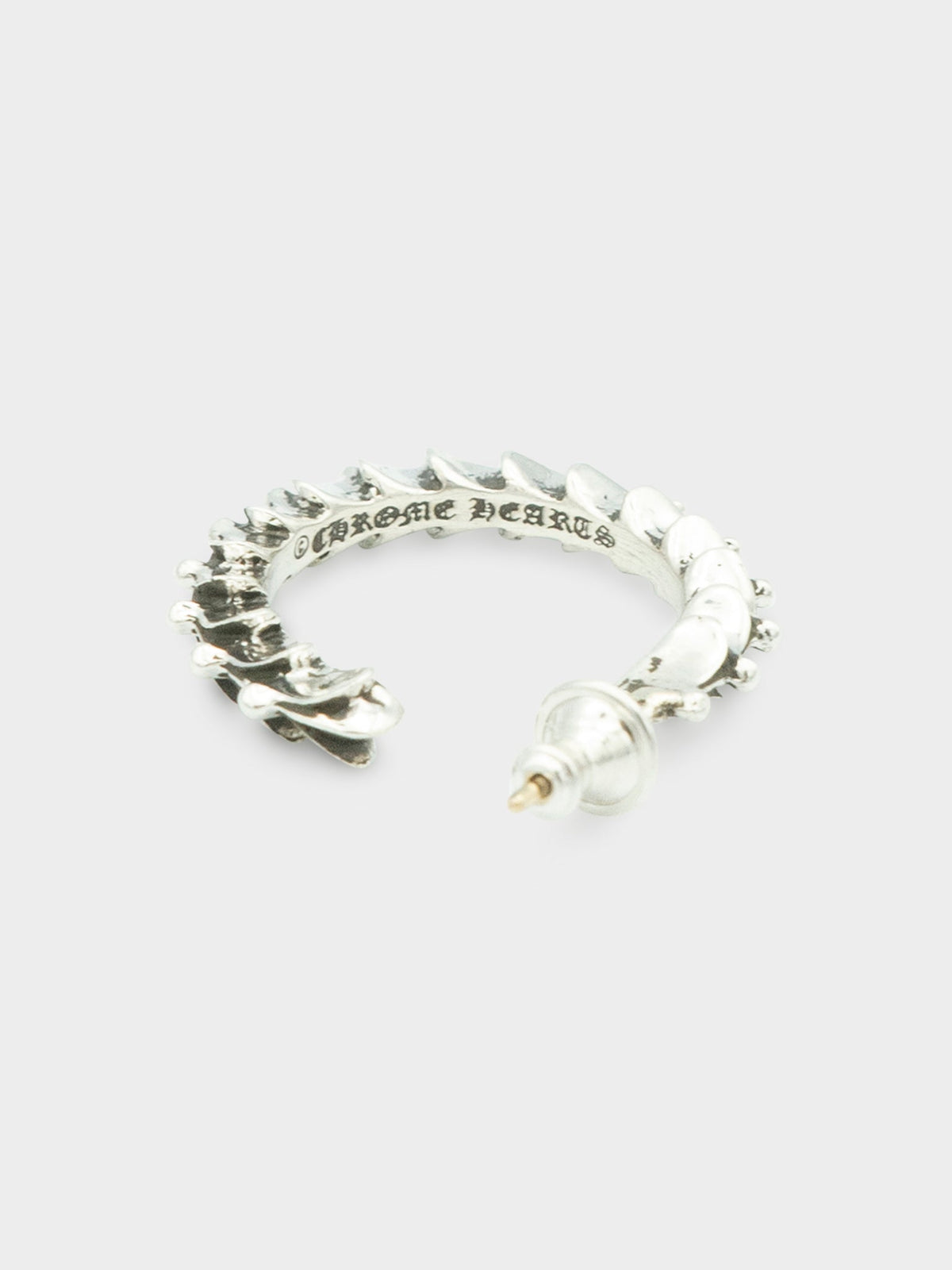 Crosstail Hoop Earring