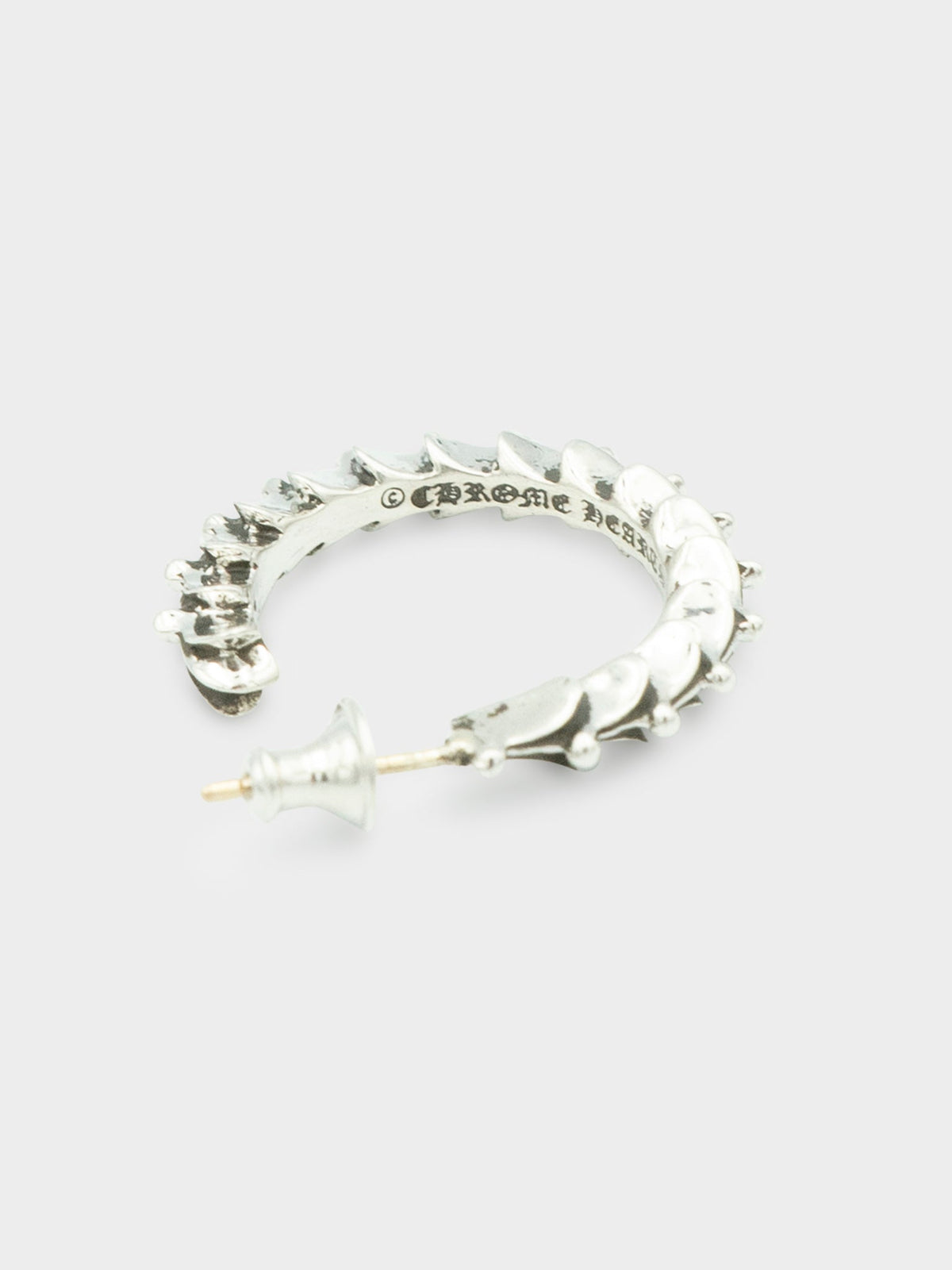 Crosstail Hoop Earring
