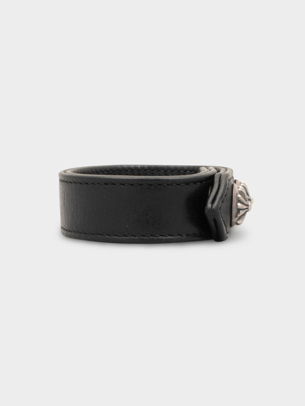 Leather Plus Stud Bracelet