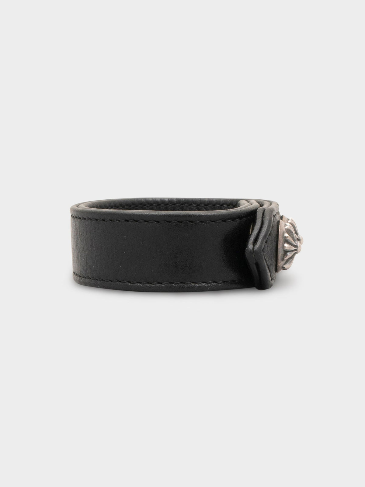 Leather Plus Stud Bracelet