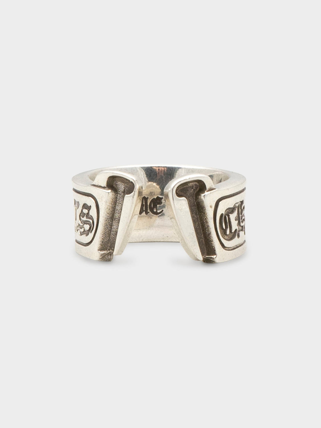 Large Scroll Label Ring