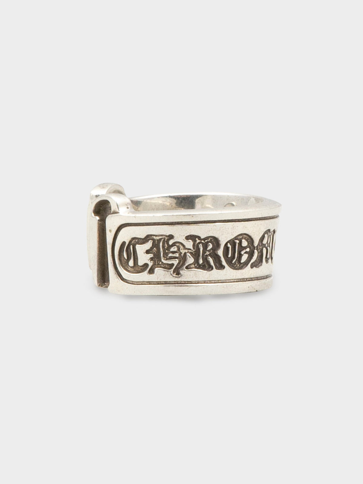 Large Scroll Label Ring