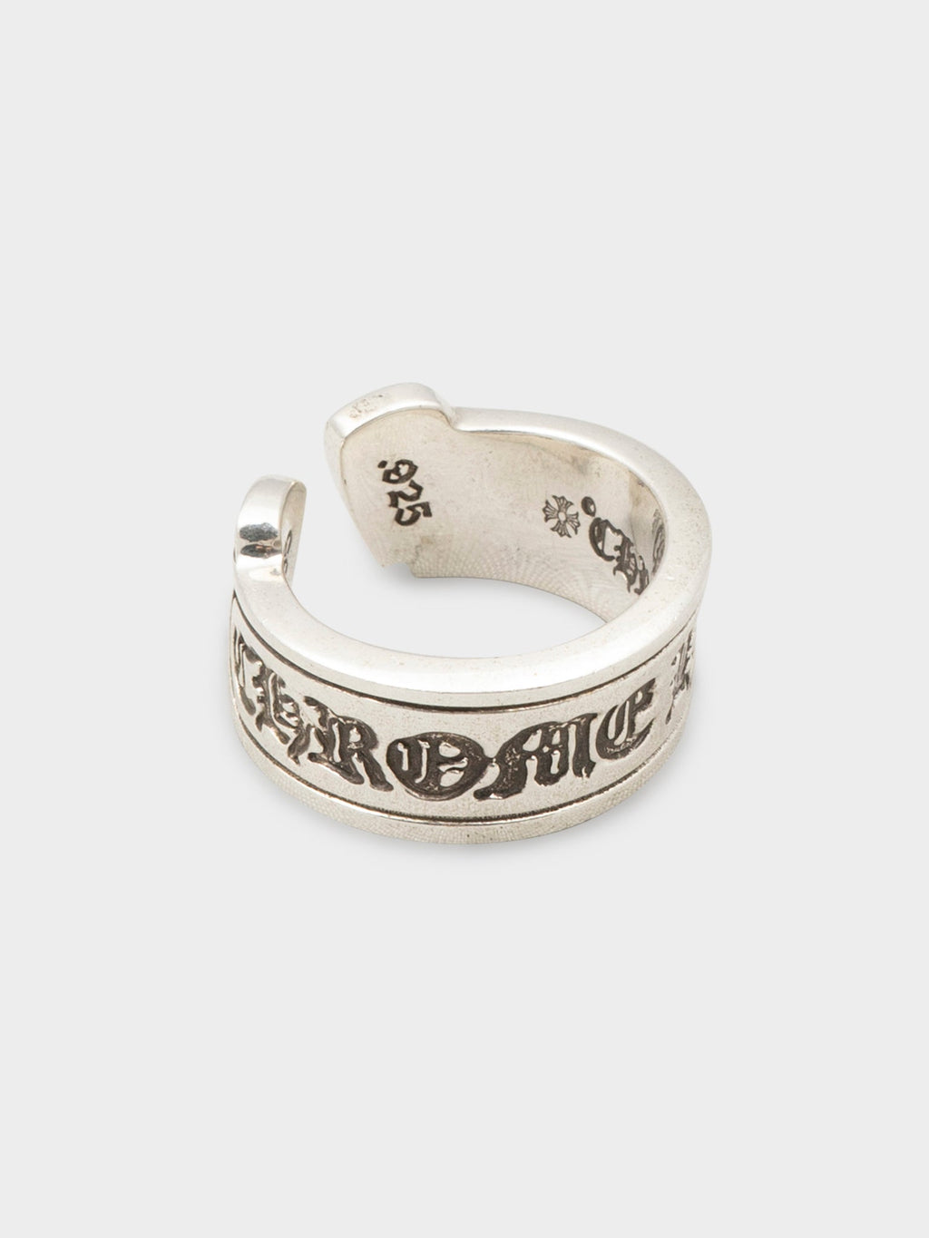 Large Scroll Label Ring