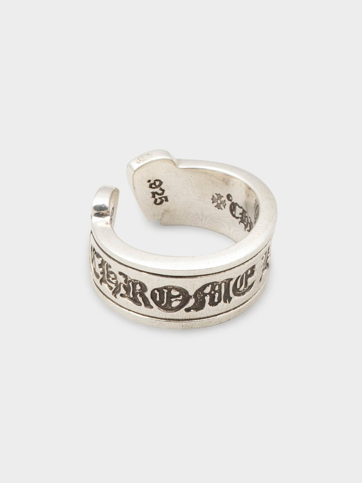 Large Scroll Label Ring