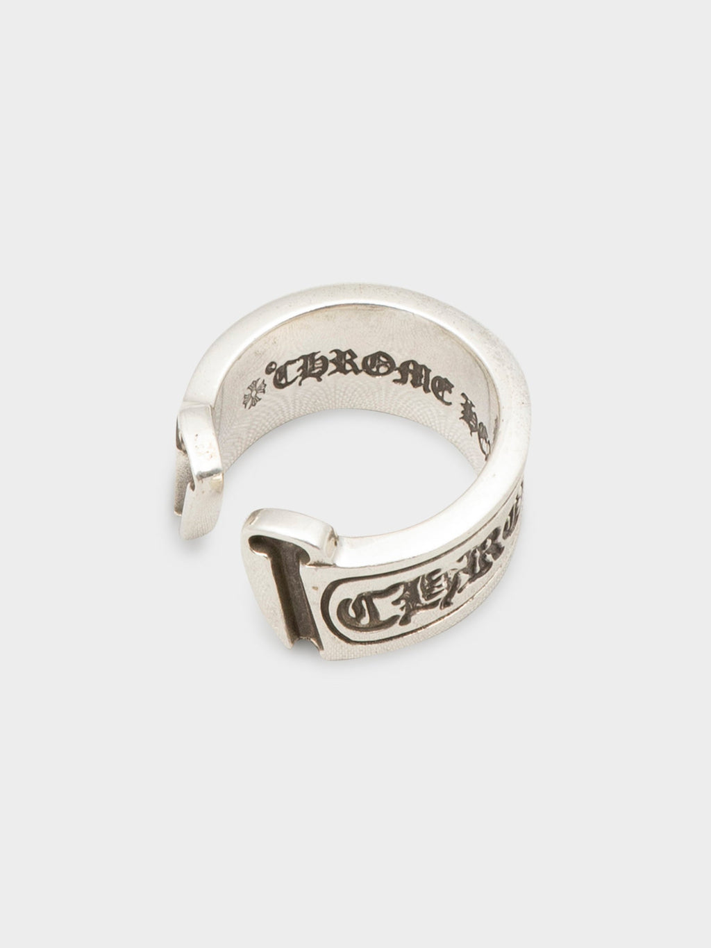 Large Scroll Label Ring