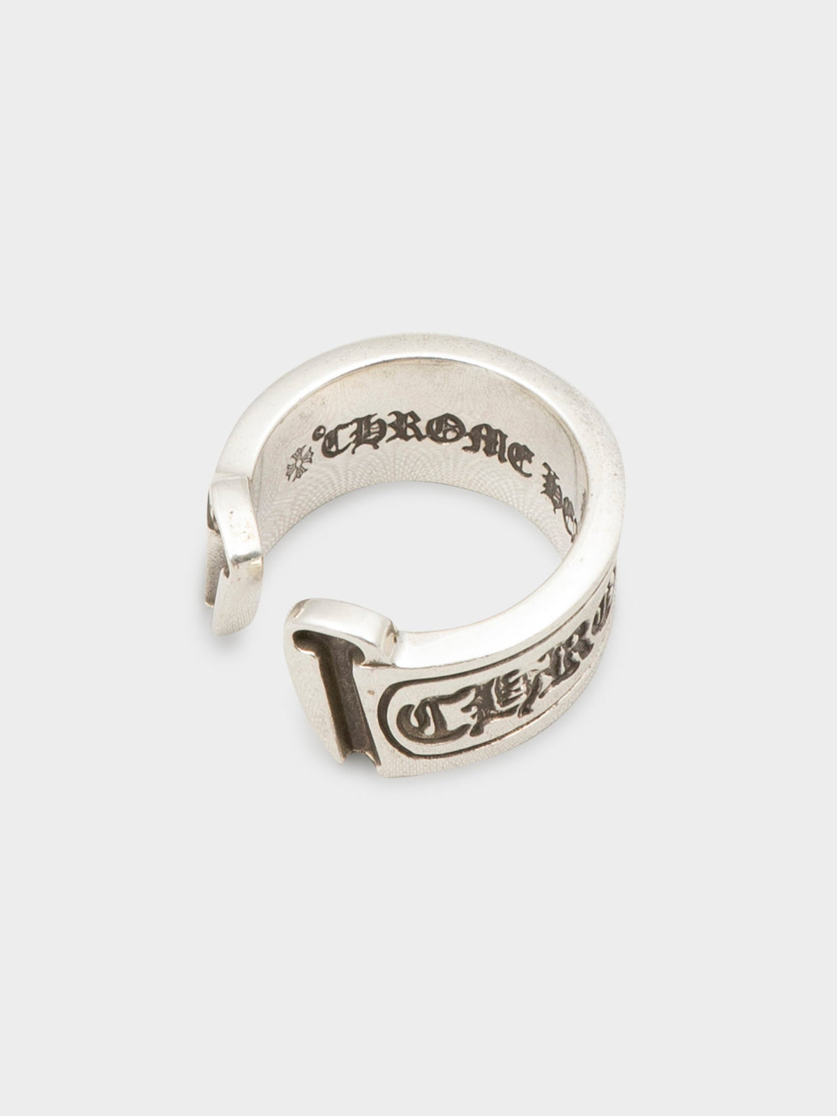 Large Scroll Label Ring