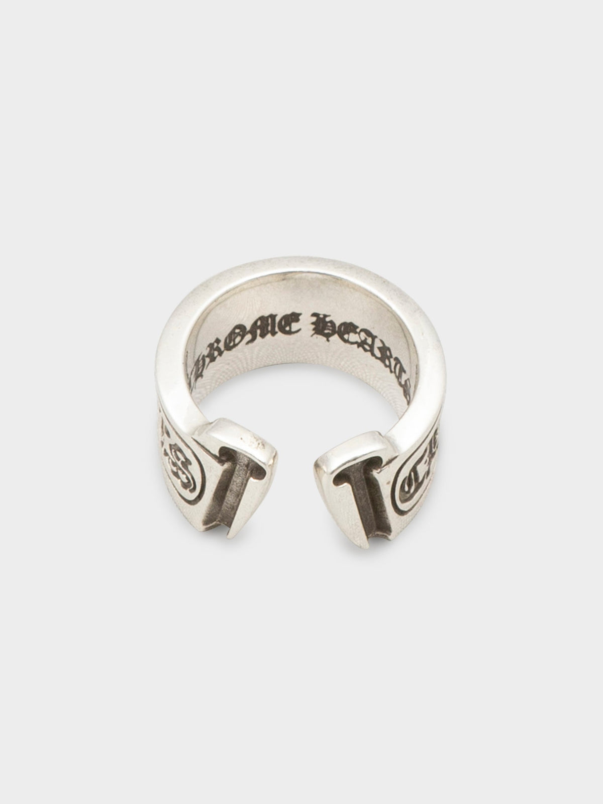 Large Scroll Label Ring
