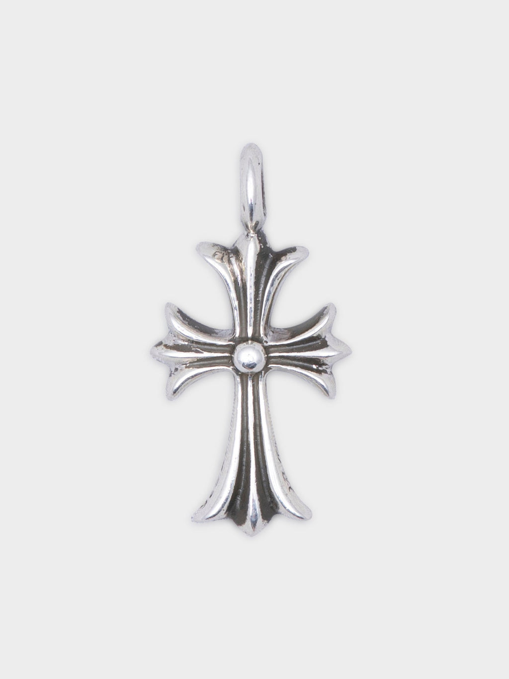 Emerald Tiny Fat Cross Pendant