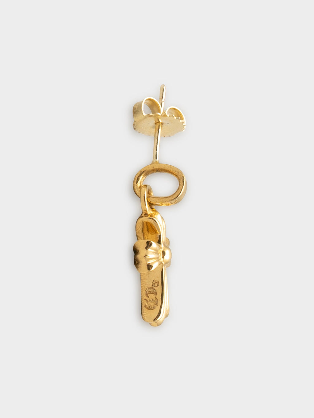 22k Emerald Baby Fat Earring