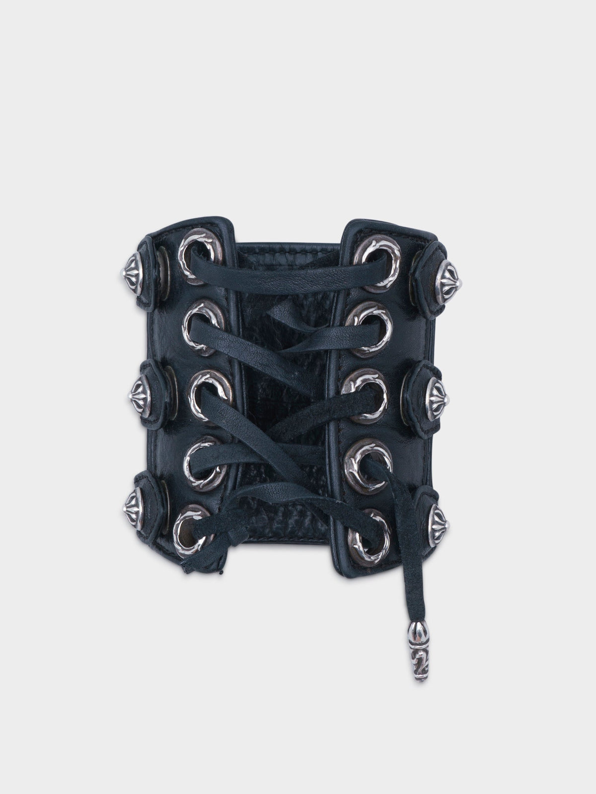 Leather Lace Cuff Bracelet