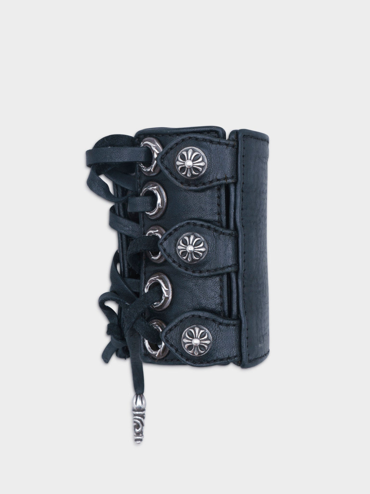 Leather Lace Cuff Bracelet