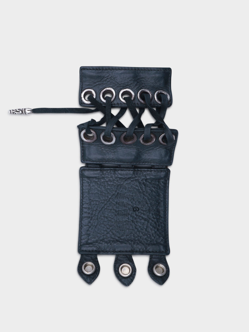 Leather Lace Cuff Bracelet