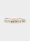 "Peace A' Ass" Bangle Bracelet