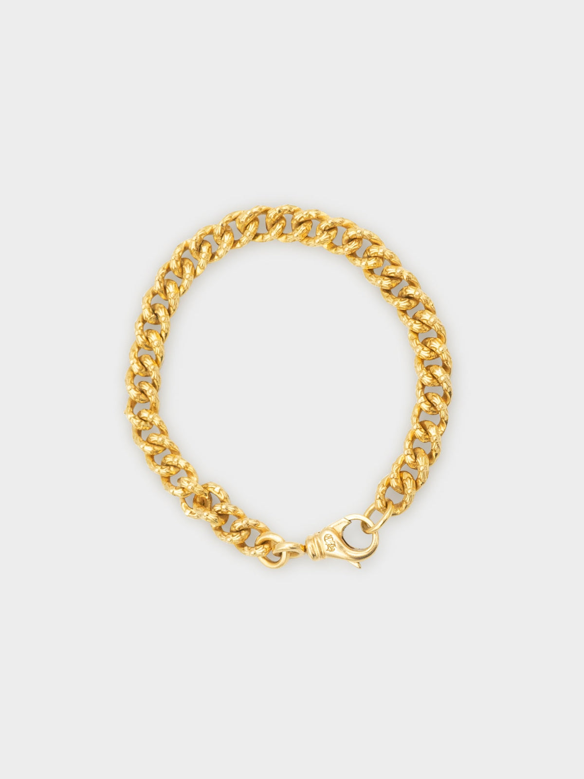 22k Mini Extra Fancy Link Bracelet