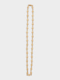 22k Tiny E Necklace