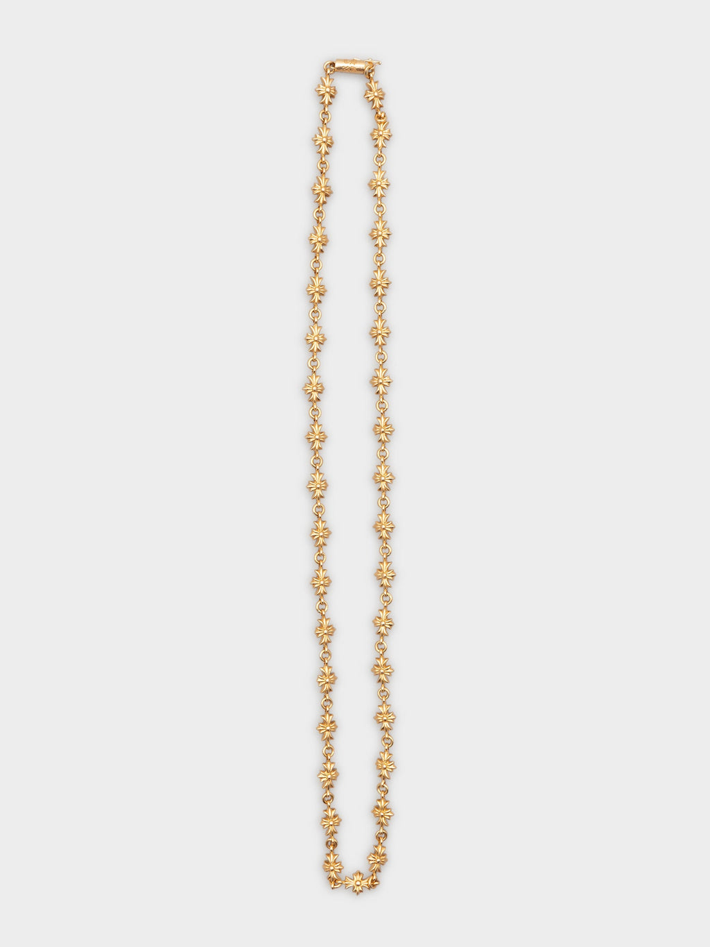 22k Tiny E Necklace
