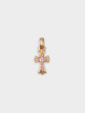 22k Pavé Pink Sapphire Baby Fat Pendant