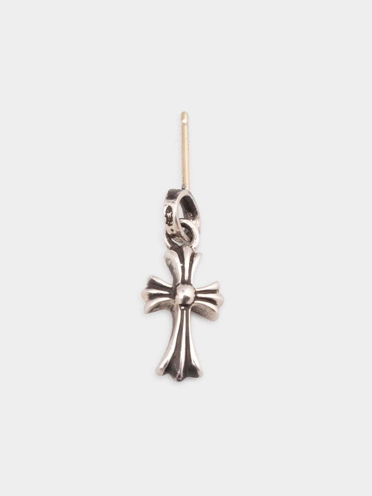 Baby Fat Cross Earring