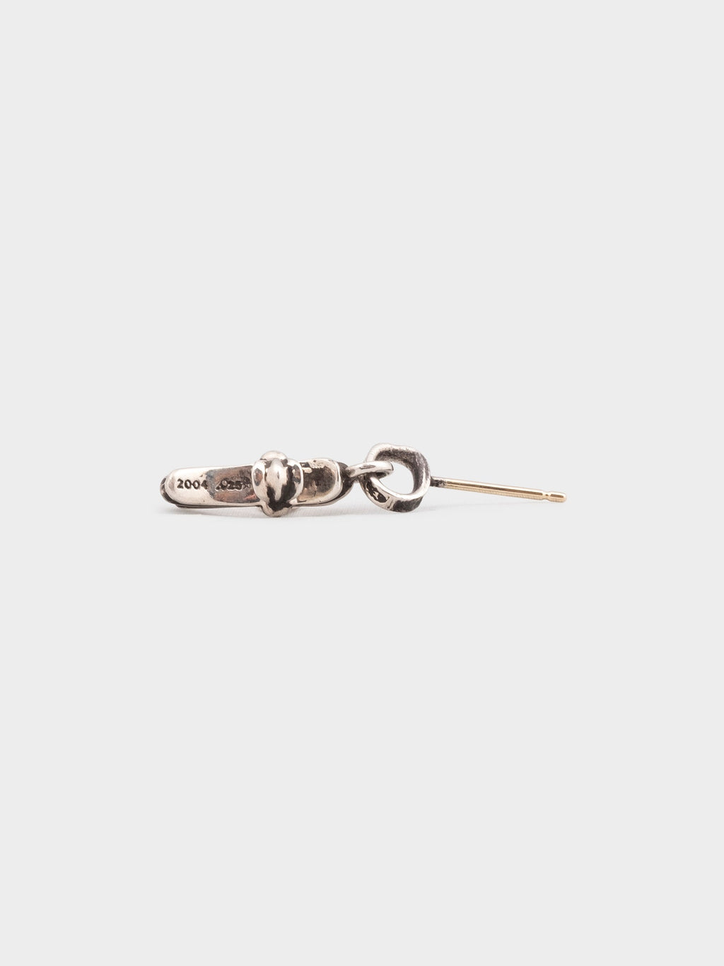 Baby Fat Cross Earring