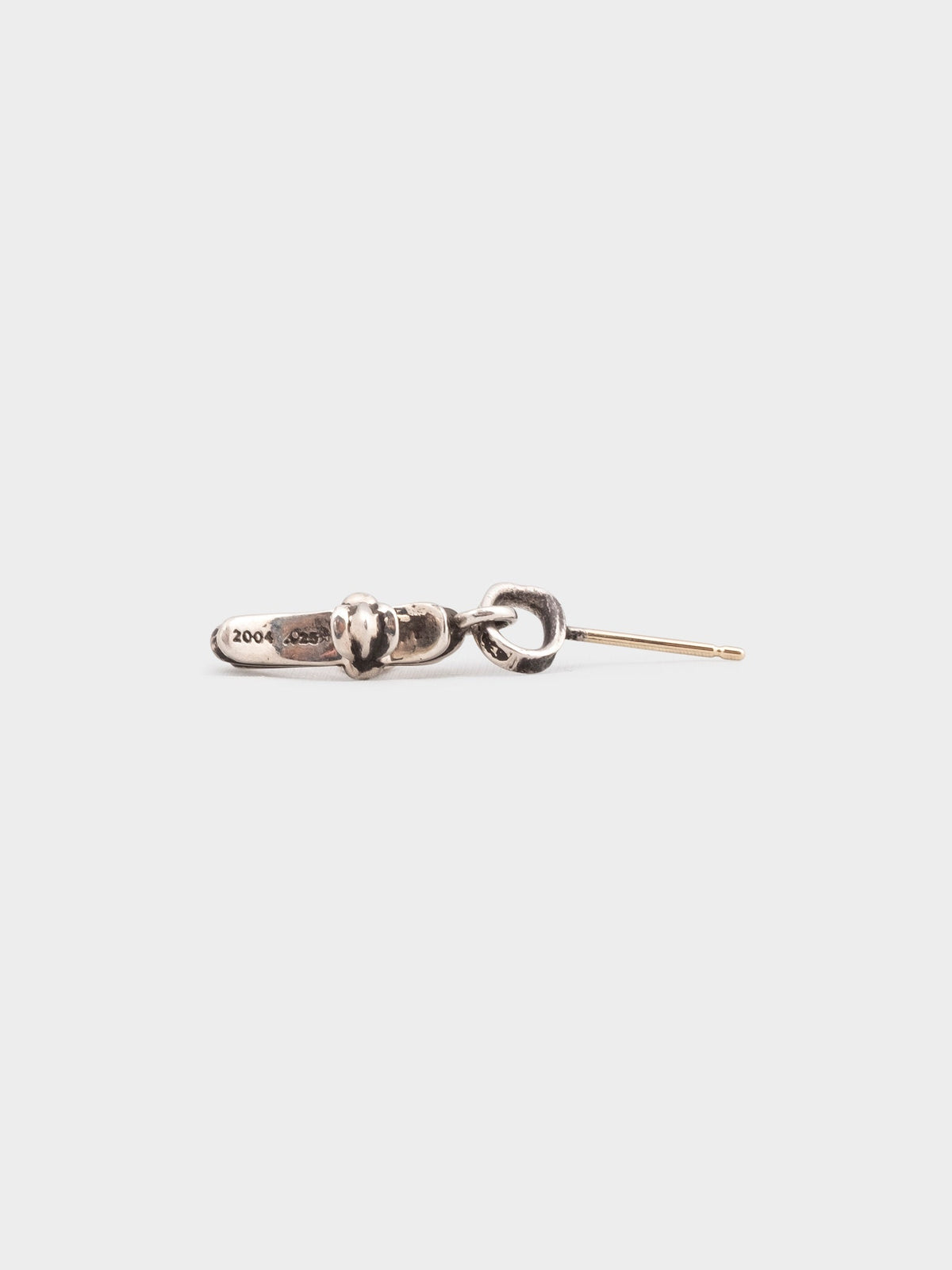 Baby Fat Cross Earring