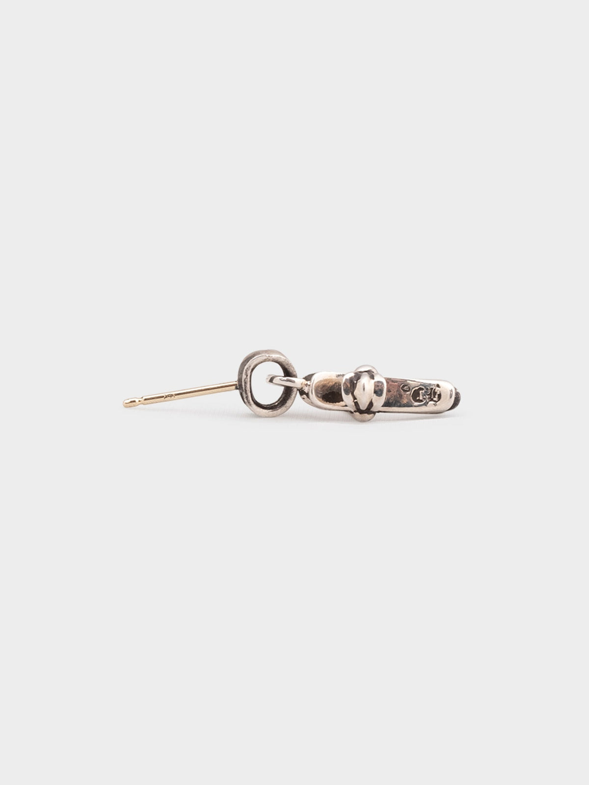 Baby Fat Cross Earring